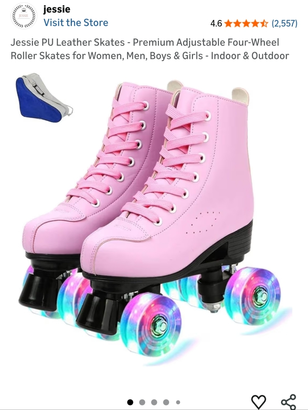 Light Up Roller Skates